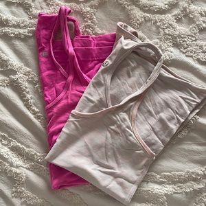 Lululemon Size 6 Cool Racerback Tanks